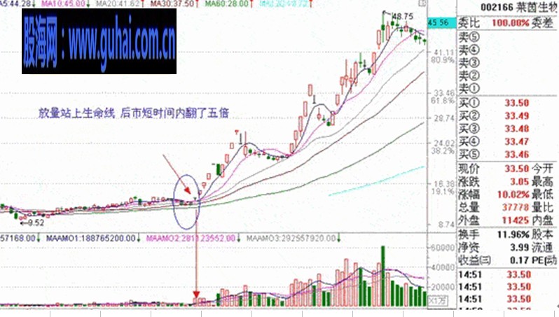 均线实战技巧图解-均线战法纵横谈